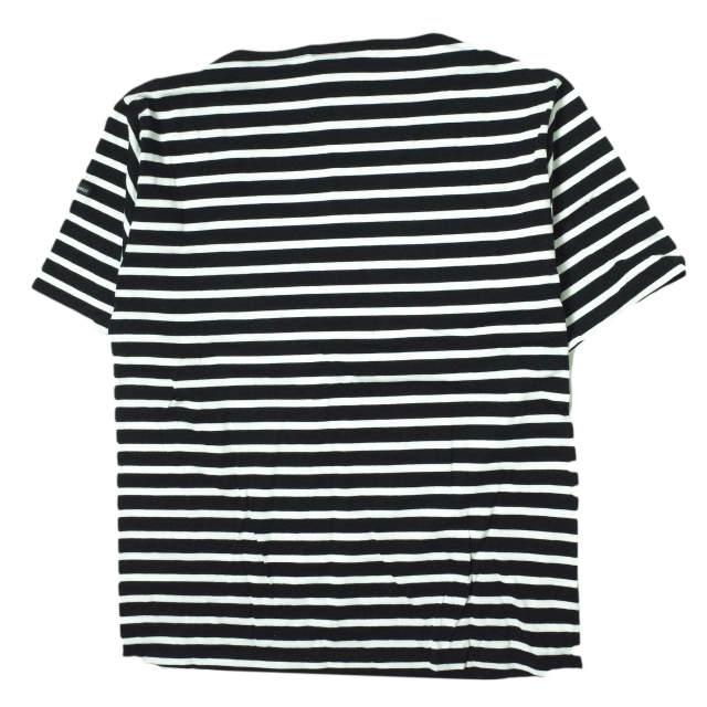 SAINT JAMES セントジェームス フランス製 PIRIAC - BORDER ピリアック ボーダーボートネックTシャツ 6PON(L) ブラック/ホワイト g8563 |  | 01