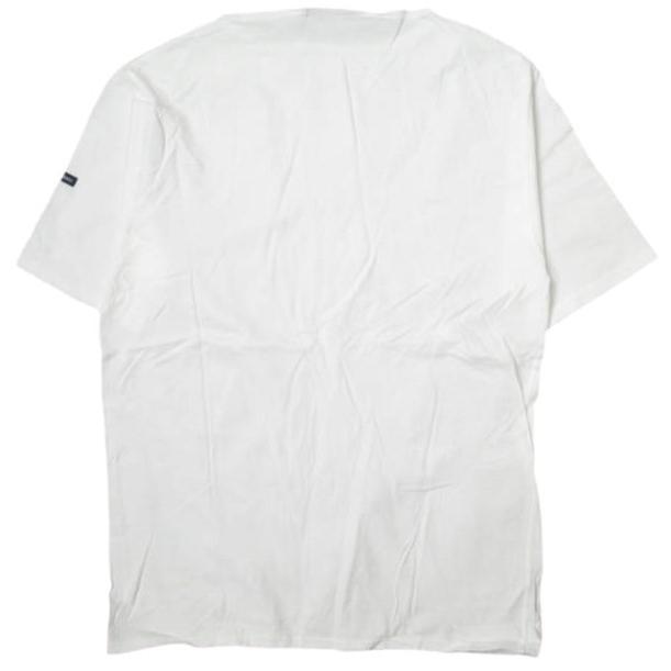 SAINT JAMES セントジェームス フランス製 PIRIAC - SOLID ピリアック ソリッドボートネックTシャツ 5PON(M/L) ホワイト 半袖 g8573 |  | 01