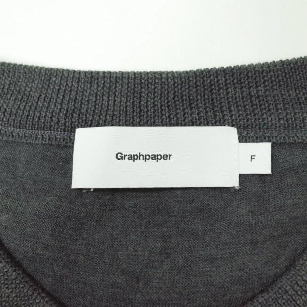 Graphpaper グラフペーパー Washable Wool Crew Neck Big Tee Graphpaper グラフペーパー Washable Wool Crew Neck Big Tee
