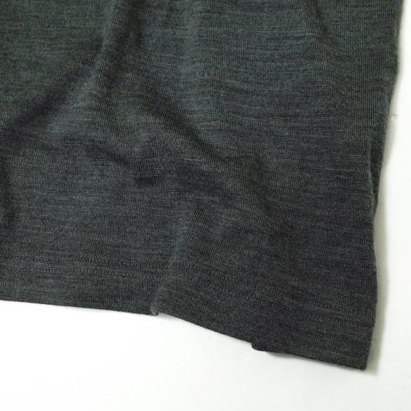 Graphpaper グラフペーパー Washable Wool Crew Neck Big Tee Graphpaper グラフペーパー Washable Wool Crew Neck Big Tee