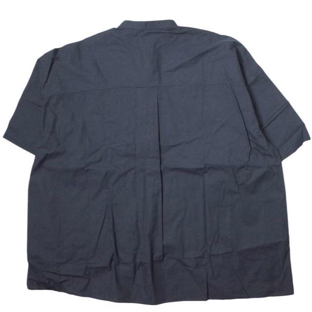 Graphpaper グラフペーパー　半袖シャツ Graphpaper (グラフペーパー) Oxford S/S Oversized Band Collar