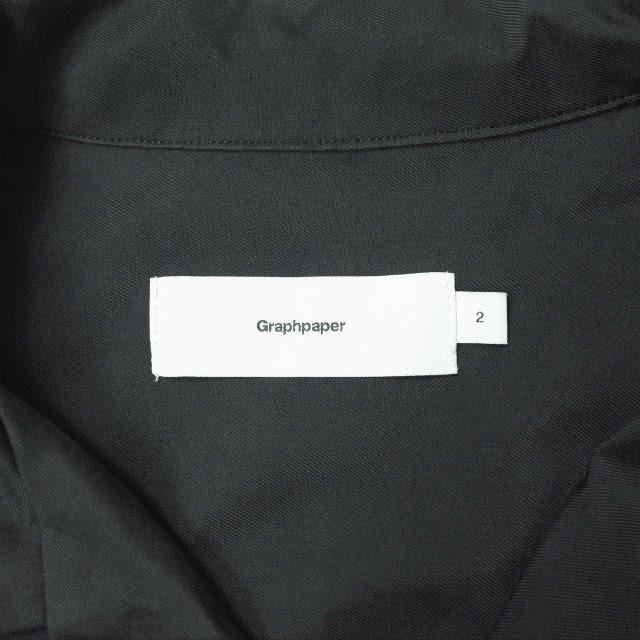定価28600円 Graphpaper ミリタリーシャツ グラフペーパー 開襟 グラフペーパーシャツ | mark