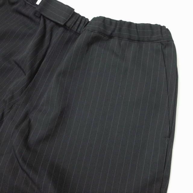 Graphpaper グラフペーパー 18AW SELVAGE WOOL COOK PANTS - STRIPE