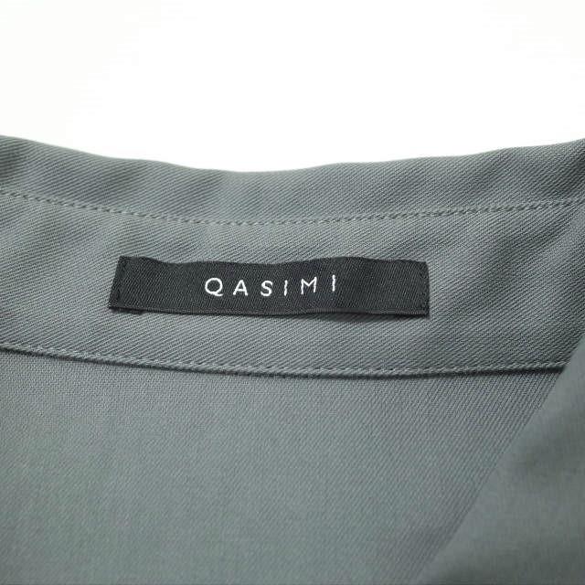 新品 QASIMI カシミ 19AW OVERSIZED SHIRTS - HEAVY TWILL ヘビーツイル オーバーサイズシャツ SH01 SABIK 48 MONUMENT(GRAY) 比翼 g8685 |  | 02
