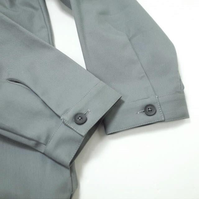 新品 QASIMI カシミ 19AW OVERSIZED SHIRTS - HEAVY TWILL ヘビーツイル オーバーサイズシャツ SH01 SABIK 48 MONUMENT(GRAY) 比翼 g8685 |  | 05