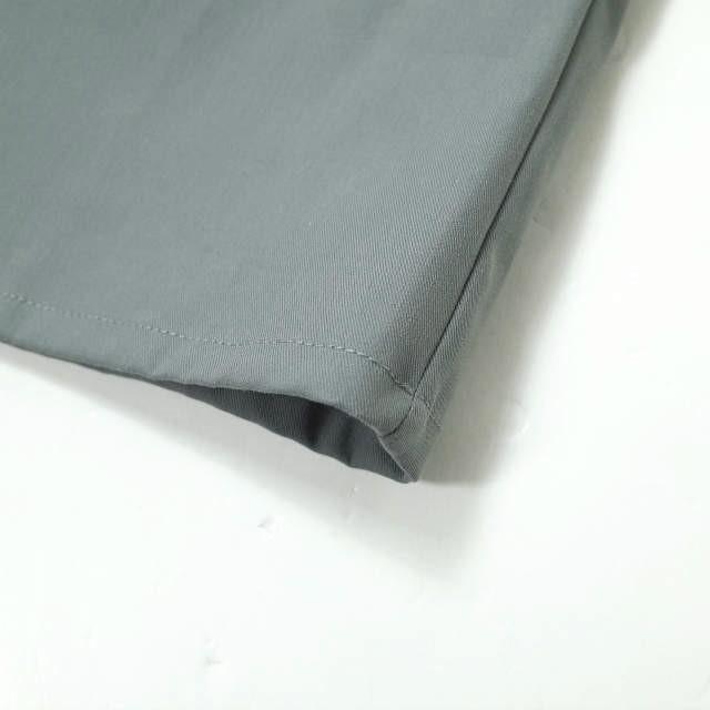 新品 QASIMI カシミ 19AW OVERSIZED SHIRTS - HEAVY TWILL ヘビーツイル オーバーサイズシャツ SH01 SABIK 48 MONUMENT(GRAY) 比翼 g8685 |  | 06