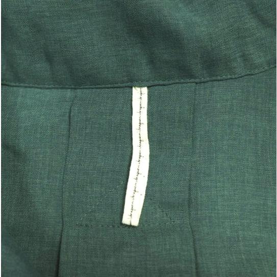 新品 m's braque エムズブラック 日本製 SOLID ALOHA SHIRT ソリッド アロハシャツ 181310 40 GREEN 半袖 開襟 オープンカラー g8706 |  | 03