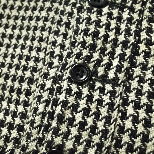 ANATOMICA アナトミカ SAGAN VEST - HOUNDSTOOTH LINEN ハウンド ANATOMICA アナトミカ SAGAN VEST - HOUNDSTOOTH LINEN ハウンド