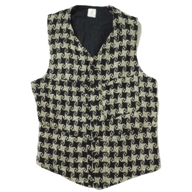 ANATOMICA SAGAN VEST M リネン 千鳥格子 フランス製 | www.jarussi.com.br