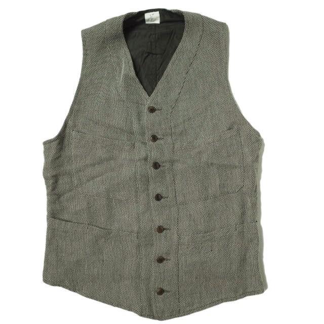 ANATOMICA アナトミカ フランス製 SAGAN VEST - LINEN リネンサガン