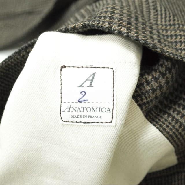 ANATOMICA アナトミカ フランス製 DOLMAN JACKET - LINEN CHECK ANATOMICA アナトミカ フランス製 DOLMAN JACKET - LINEN CHECK