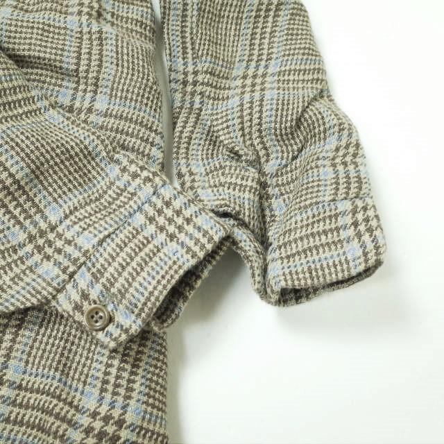 ANATOMICA アナトミカ フランス製 ARTHUR - LINEN PLAID アルチュール チェックリネンダスターコート 2 BEIGE ステンカラー アウター g8806 |  | 03