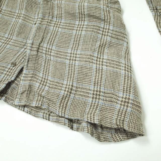 ANATOMICA アナトミカ フランス製 ARTHUR - LINEN PLAID アルチュール チェックリネンダスターコート 2 BEIGE ステンカラー アウター g8806 |  | 04