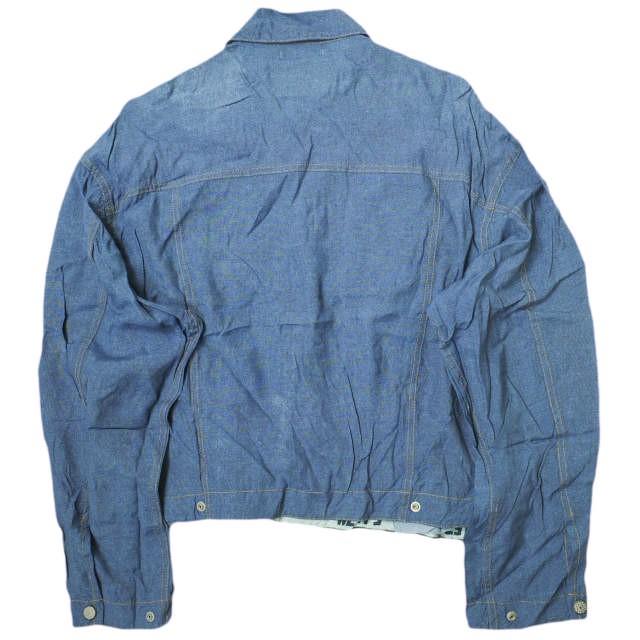 WESTOVERALLS ウエストオーバーオールズ DUMMY DENIM TRACKER JKT レーヨンデニムトラッカージャケット 18SWBZ01D Fタイプ Indigo Gジャン |  | 01