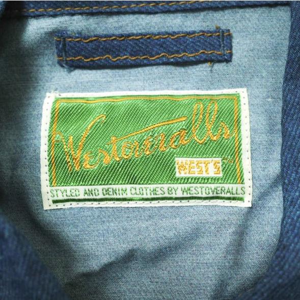 WESTOVERALLS ウエストオーバーオールズ DUMMY DENIM TRACKER JKT レーヨンデニムトラッカージャケット 18SWBZ01D Fタイプ Indigo Gジャン |  | 03