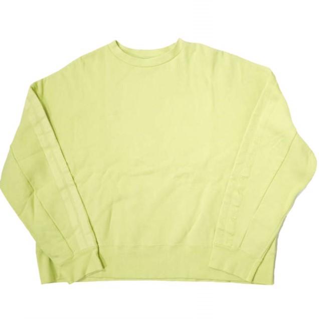 ユーモレスク イエロー GS0201 コットン crewneck knit 表示なし ダブルフェイス クルーネック ニット