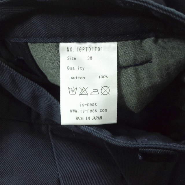 is-ness イズネス 日本製 AH EDITORIAL WIDE CHINO PANTS 長谷川昭雄 2