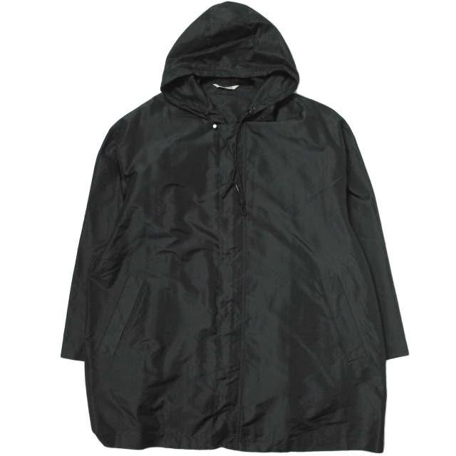 AURALEE オーラリー 日本製 SILK TAFFETA HOODED COAT シルクタフタ 