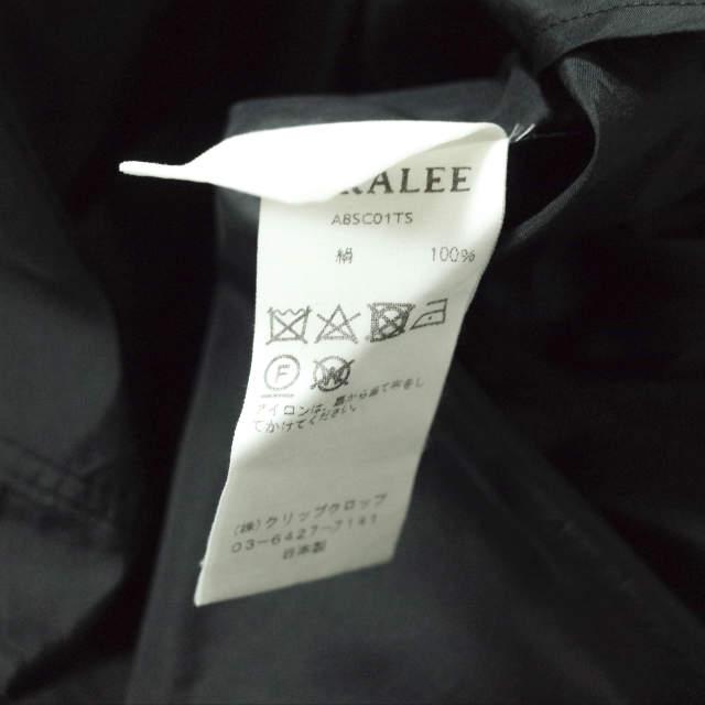AURALEE オーラリー 日本製 SILK TAFFETA HOODED COAT シルク