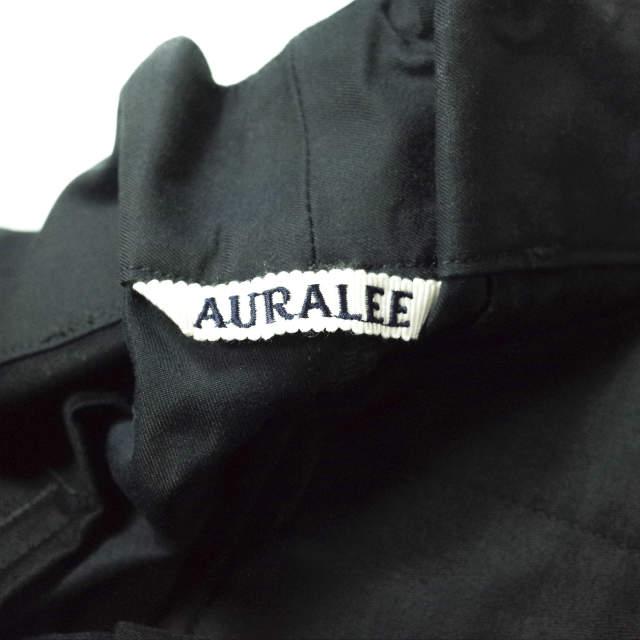 新品 AURALEE オーラリー 日本製 FINX CHAMBRAY BELTED WIDE
