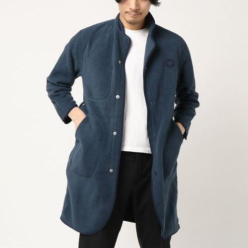 Porter Classic ポータークラシック 日本製 FLEECE GOWN COAT フリースガウンコート L NAVY アウター g8972 |  | 08