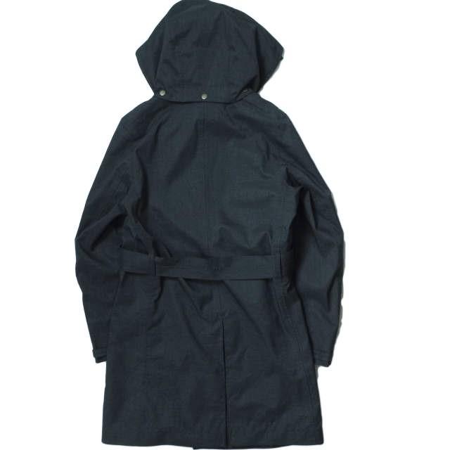 Norwegian Rain ノルウィージャンレイン DOUBLE BREASTED - MID LENGTH ダブルブレステッド フーデッドレインコート M NAVY アウター g8974 |  | 01