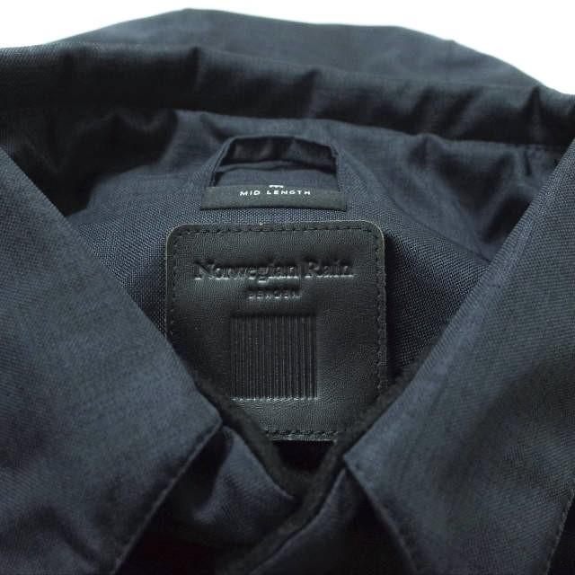 Norwegian Rain ノルウィージャンレイン DOUBLE BREASTED - MID LENGTH ダブルブレステッド フーデッドレインコート M NAVY アウター g8974 |  | 06
