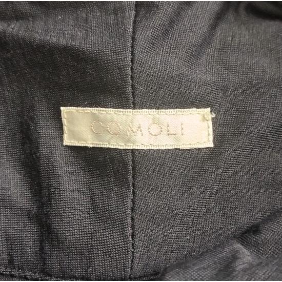 COMOLI コモリ 日本製 ウール天竺 半袖シャツ M01-05010 3 NAVY 半袖