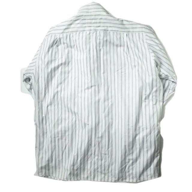 HED MAYNER ヘドメイナー LAYERED SHIRT ヴィンテージストライプ HED MAYNER ヘドメイナー LAYERED SHIRT ヴィンテージストライプ
