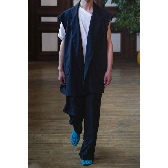 HED MAYNER ヘドメイナー 19SS SLEEVELESS JACKET スリーブレス HED MAYNER ヘドメイナー 19SS SLEEVELESS JACKET スリーブレス