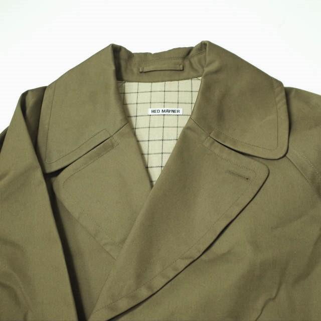 新品 HED MAYNER ヘドメイナー 19SS PEA COAT コットンギャバジン 