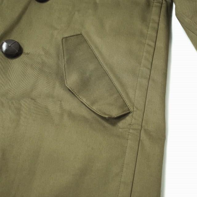 新品 HED MAYNER ヘドメイナー 19SS PEA COAT コットン 新品 HED MAYNER ヘドメイナー 19SS PEA COAT コットン