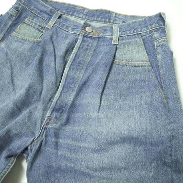 HED MAYNER ヘドメイナー PLEATED DENIM Levi