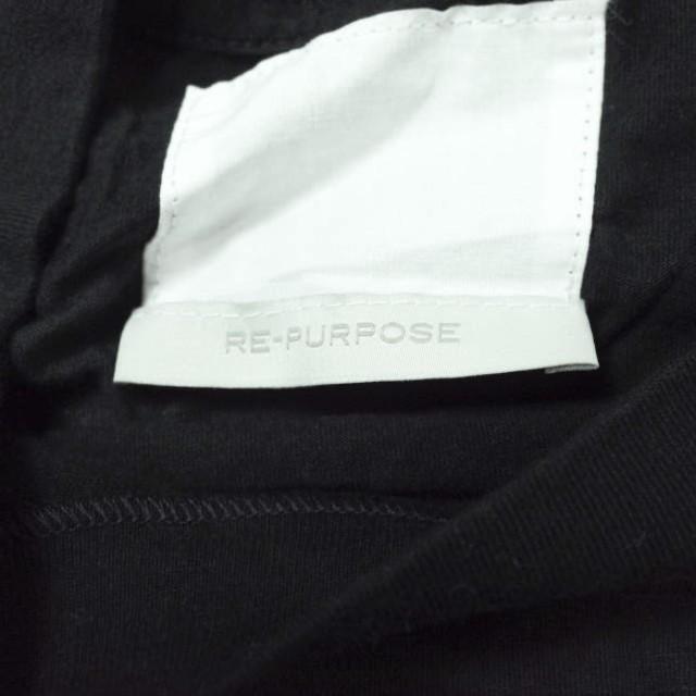RE-PURPOSE リパーパス 日本製 SOLID CREW NECK TEE ソリッドクルーネックTシャツ L ブラック 半袖 L'ECHOPPE レショップ トップス g9048 |  | 02