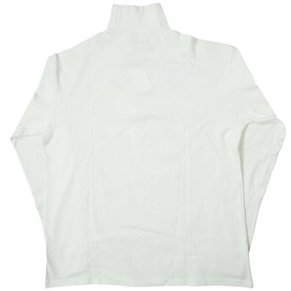 新品 RE-PURPOSE リパーパス HIGH NECK SOLID L/S TEE ハイネックロングスリーブTシャツ L ホワイト 長袖 タートルネック L'ECHOPPE g9051 |  | 01
