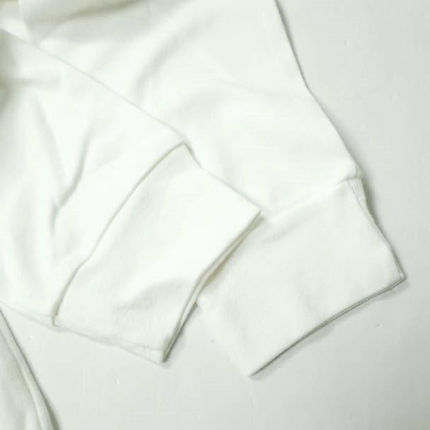 新品 RE-PURPOSE リパーパス HIGH NECK SOLID L/S TEE ハイネックロングスリーブTシャツ L ホワイト 長袖 タートルネック L'ECHOPPE g9051 |  | 04