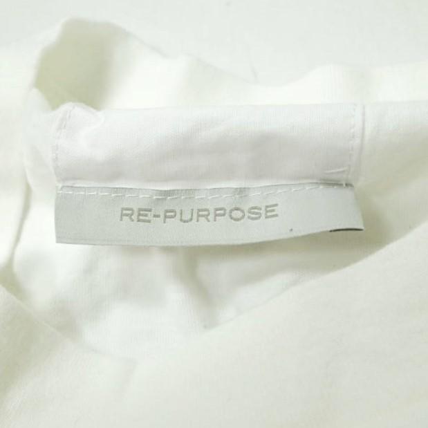 RE-PURPOSE リパーパス 日本製 SOLID L/S TEE ソリッドロングスリーブTシャツ L ホワイト 長袖 L'ECHOPPE レショップ トップス g9053 |  | 02