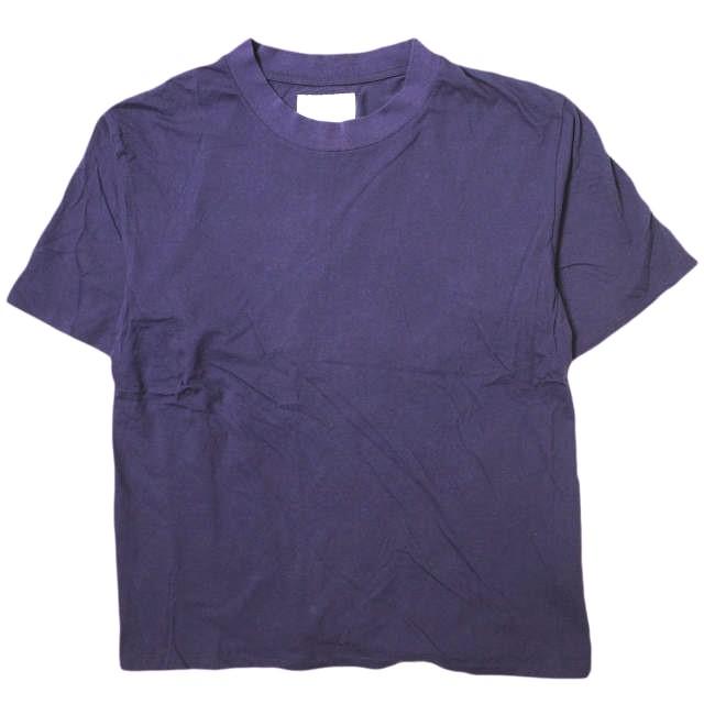 RE-PURPOSE リパーパス 日本製 SOLID CREW NECK TEE ソリッドクルーネックTシャツ L パープル 半袖 L'ECHOPPE レショップ トップス g9054 | 