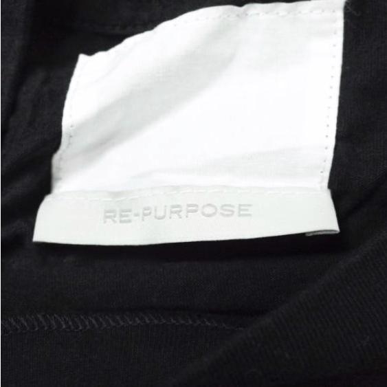 RE-PURPOSE リパーパス 日本製 SOLID CREW NECK TEE ソリッドクルーネックTシャツ L ブラック 半袖 L'ECHOPPE レショップ トップス g9056 |  | 02