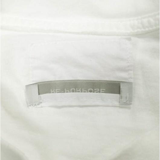 RE-PURPOSE リパーパス 日本製 SOLID CREW NECK TEE ソリッドクルーネックTシャツ L ホワイト 半袖 L'ECHOPPE レショップ トップス g9059 |  | 02