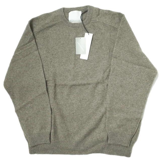 新品 RE-PURPOSE リパーパス YAK CREW NECK KNIT ヤククルーネックニット Free ライトブラウン セーター L'ECHOPPE レショップ g9063 | 