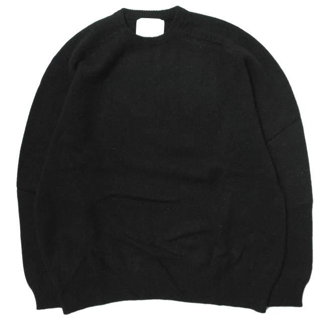 RE-PURPOSE リパーパス YAK CREW NECK KNIT ヤククルーネックニット 15080050002130 Free ブラック セーター L'ECHOPPE レショップ g9064 | 