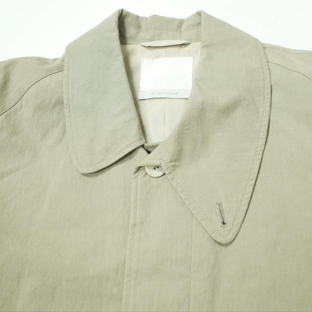 RE-PURPOSE リパーパス 日本製 OVER COAT オーバーコート REPU16AW02A Free GREIGE ステンカラー L'ECHOPPE レショップ アウター g9065 |  | 03