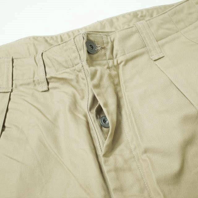 RE-PURPOSE リパーパス 日本製 US ARMY ビッグチノパンツ REPU16SS09A ONE SIZE ベージュ L'ECHOPPE レショップ ワイド ボトムス g9067 |  | 02