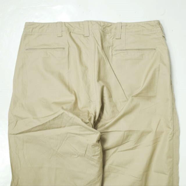 RE-PURPOSE リパーパス 日本製 US ARMY ビッグチノパンツ REPU16SS09A ONE SIZE ベージュ L'ECHOPPE レショップ ワイド ボトムス g9067 |  | 04