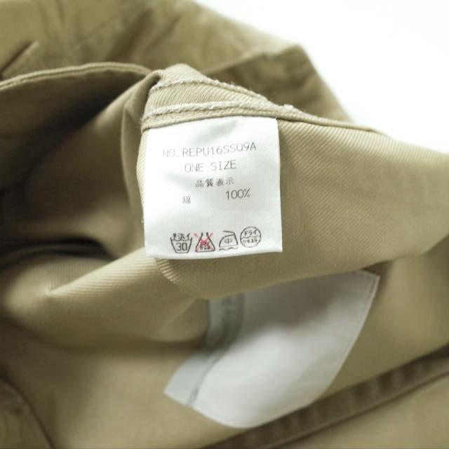 RE-PURPOSE リパーパス 日本製 US ARMY ビッグチノパンツ REPU16SS09A ONE SIZE ベージュ L'ECHOPPE レショップ ワイド ボトムス g9067 |  | 07