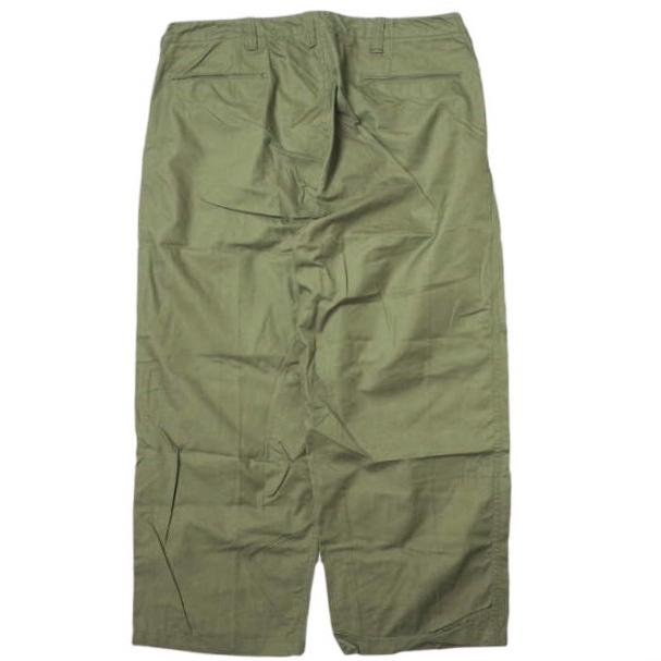 RE-PURPOSE リパーパス 日本製 US ARMY ビッグチノパンツ REPU16SS09A ONE SIZE OLIVE L'ECHOPPE レショップ ワイド ボトムス g9068 |  | 01