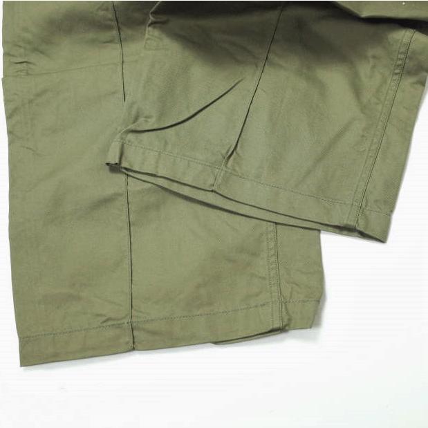 RE-PURPOSE リパーパス 日本製 US ARMY ビッグチノパンツ REPU16SS09A ONE SIZE OLIVE L'ECHOPPE レショップ ワイド ボトムス g9068 |  | 05