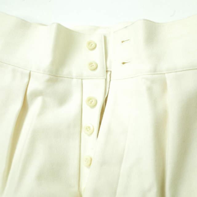 RE-PURPOSE リパーパス 日本製 2タックウールバギーパンツ REPU15AW09 M ナチュラル L'ECHOPPE レショップ ハイウエスト ワイド g9069 |  | 03