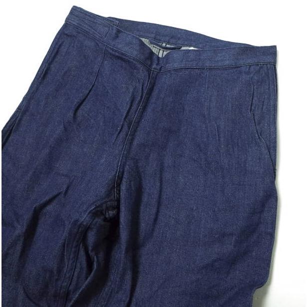 RE-PURPOSE リパーパス 日本製 VELCRO AJUST DENIMPANTS ベルクロアジャストデニムパンツ REPU17SS03A M インディゴ ワイド ジーンズ g9070 |  | 02